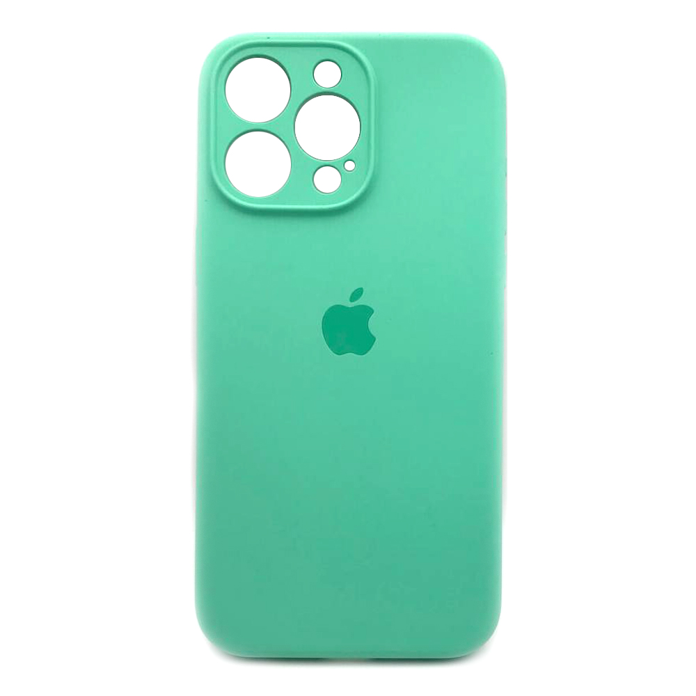 Silicone Case Full Camera Protective (AA) для iPhone 15 Pro Max (Spearmint)-0